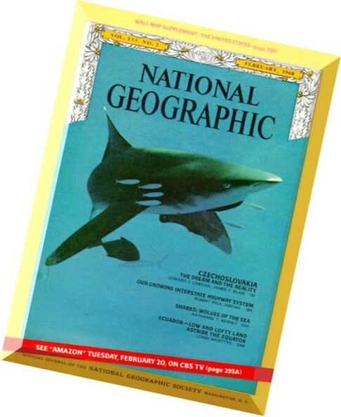 National Geographic Magazine 1968-02, February