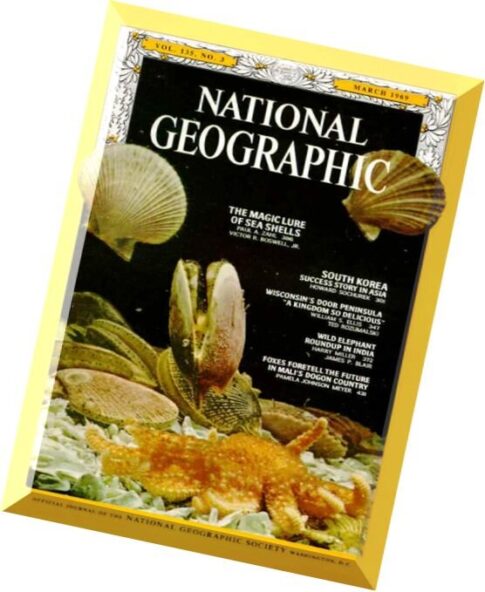 National Geographic Magazine 1969-03, March