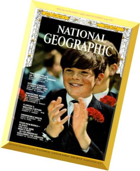 National Geographic Magazine 1969-06, June