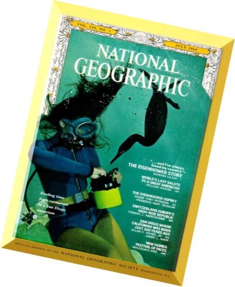 National Geographic Magazine 1969-07, July