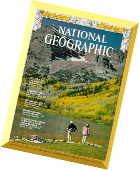 National Geographic Magazine 1969-08, August