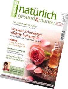 Natuerlich gesund und munter Magazin Dezember-Januar N 06, 2014