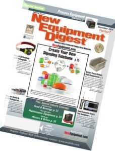 New Equipment Digest – December 2014