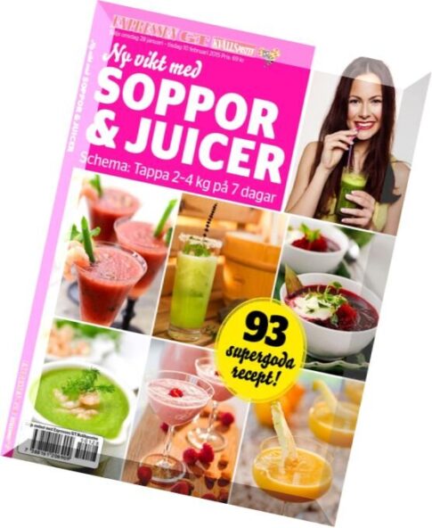 Ny vikt med Soppor & Juicer – 28 Januari 2015