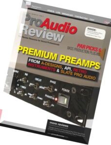 ProAudio Review – March 2012