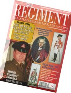 Regiment N 10, The Duke of Wellington’s Regiment (West Ridding) 1702-1995