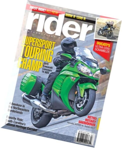 Rider Magazine — March 2015