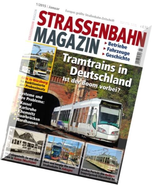 Strassenbahn Magazin — Januar 2015
