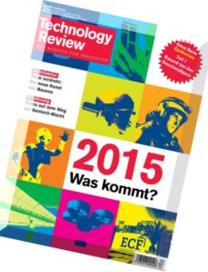 Technology Review German – Januar N 01, 2015