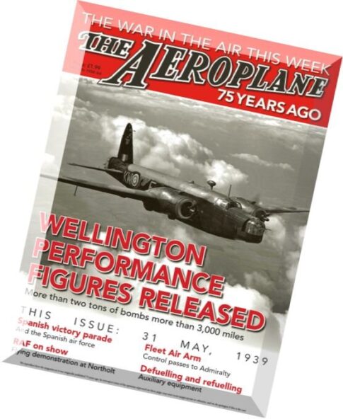 The Aeroplane 75 Years Ago, Wellington Performance Figures Released