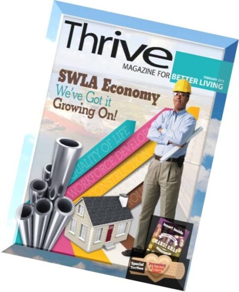 Thrive Magazine For Better Living – February 2015