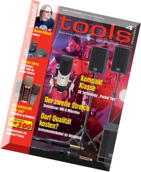 tools4music – Magazin Februar-Marz 01, 2015