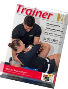 Trainer — Fachzeitschrift fur Trainer und Fitness-Coaches Januar-Februar 01, 2015