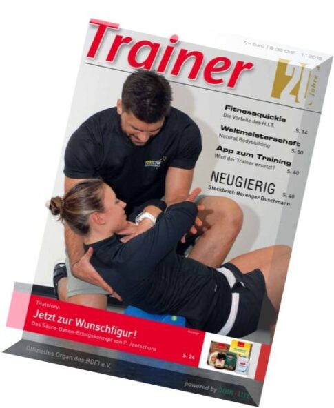Trainer – Fachzeitschrift fur Trainer und Fitness-Coaches Januar-Februar 01, 2015