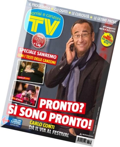 TV Sorrisi e Canzoni N 7 – 14 Febbraio 2015