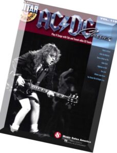 AC DC Classics Guitar Play-Along, Vol. 119 by Hal Leonard Corporation