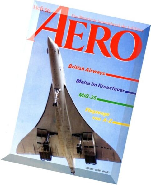 Aero Das Illustrierte Sammelwerk der Luftfahrt N 56