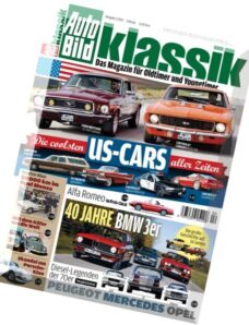 Auto Bild klassik – Magazin Februar 02, 2015