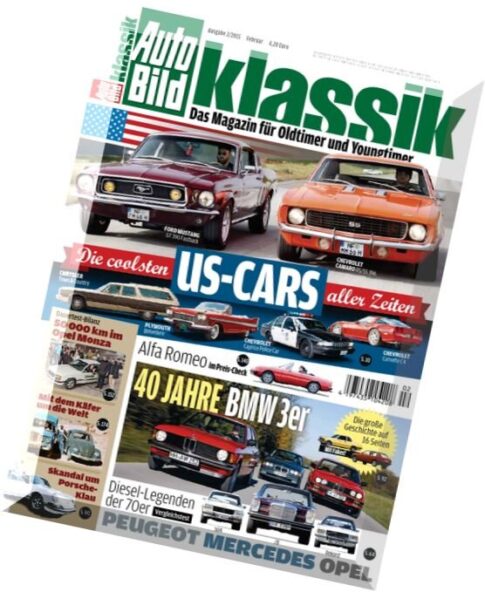 Auto Bild klassik — Magazin Februar 02, 2015