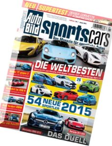 Auto Bild Sportscars Januar N 01, 2015