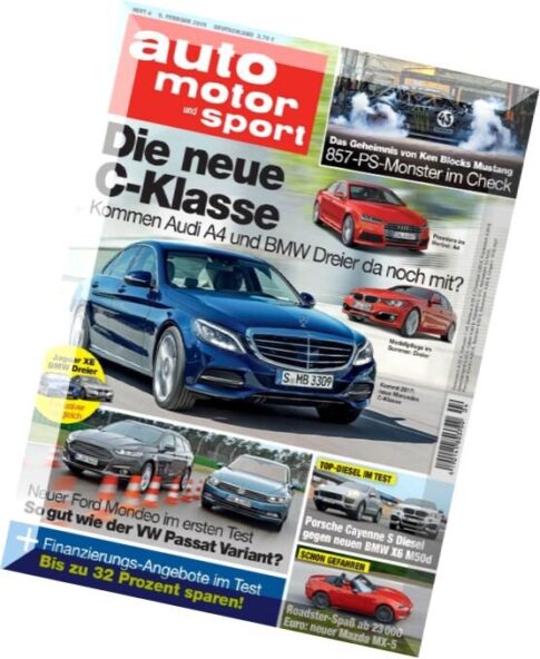 Auto Motor und Sport N 04 — 05 Februar 2015