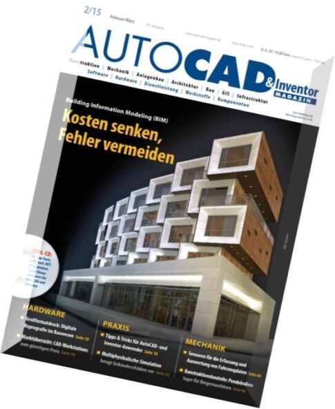 AUTOCAD & Inventor — Februar-Marz 2015