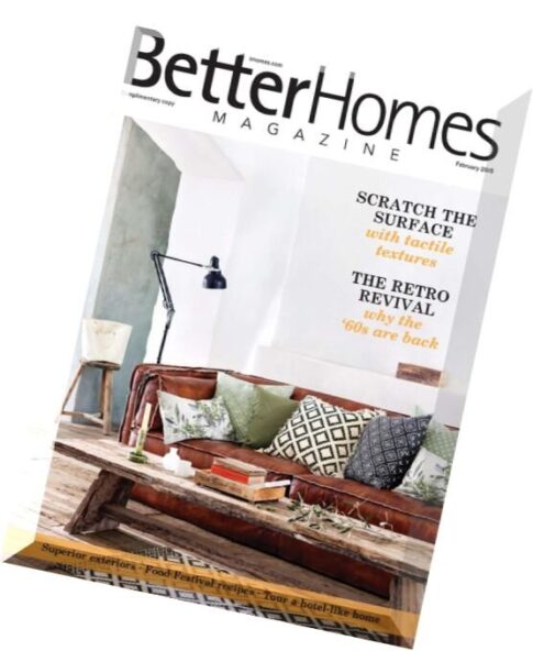 Better Homes Magazine — February 2015