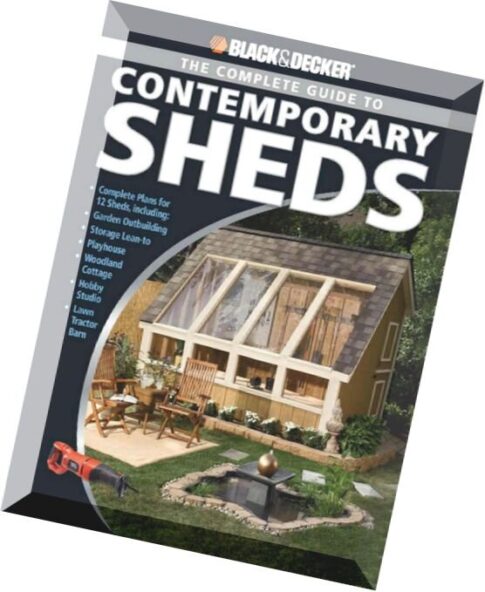 Black — Decker The Complete Guide to Contemporary Sheds+OCR