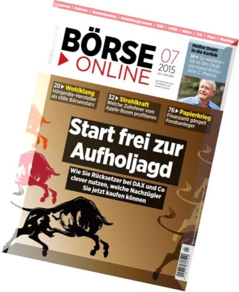 Borse Online Finanzmagazin N 07, 12 Februar 2015