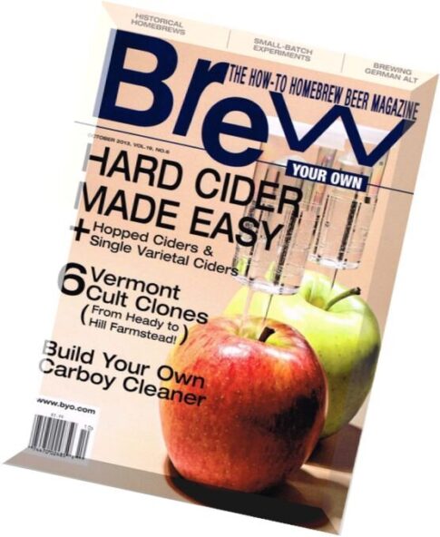Brew Your Own 2013 Vol. 19-06 October