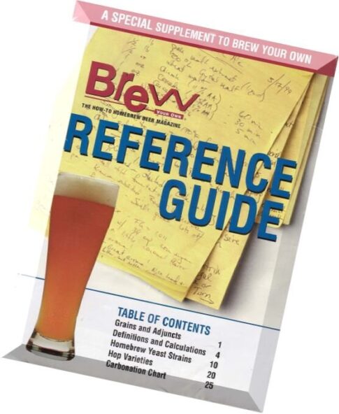 Brew Your Own — Homebrew Reference Guide — 2000
