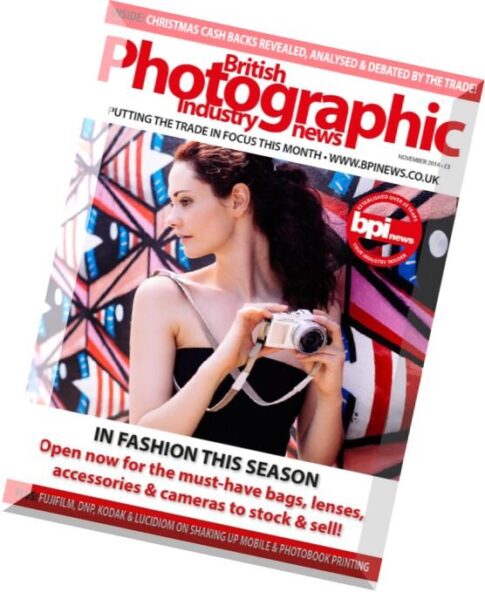 British photographic Industry news – November 2014