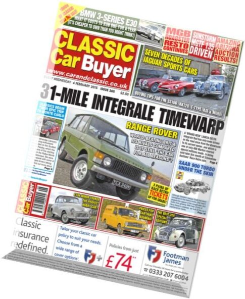 Classic Car Buyer – 4 February 2015