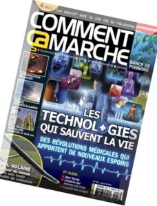 Comment ca Marche N 58 – Avril 2015