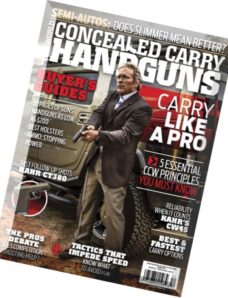 Conceal and Carry Handguns – Spring 2015