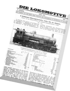 Die Lokomotive 19.Jaghrgang (1922)