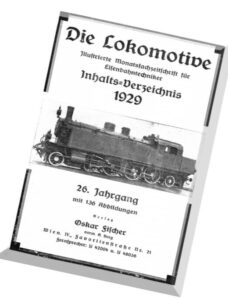 Die Lokomotive 26.Jaghrgang (1929)