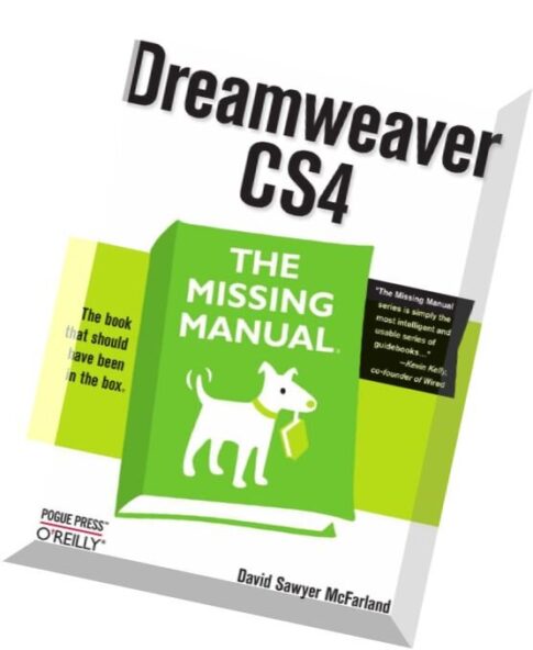 Dreamweaver CS4 – The Missing Manual