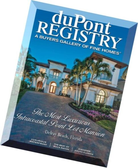 duPont REGISTRY Homes – March 2015