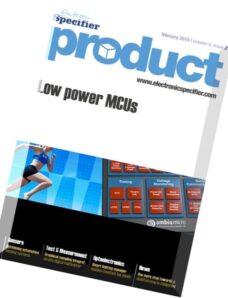 Electronic Specifier Product — February 2015