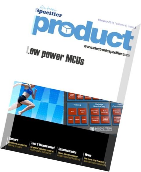 Electronic Specifier Product – February 2015