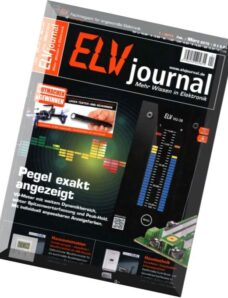 ELV Journal — Fachmagazin Elektronik Februar-Marz 01, 2015