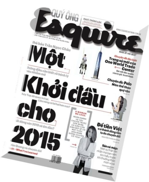 Esquire Vietnam – Thang 3, 2015
