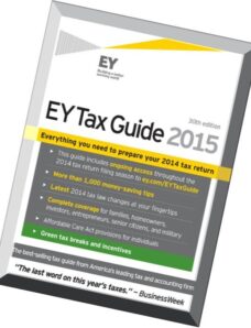 EY Tax Guide 2015, 30th edition