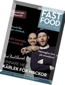 Fast Food Magazine Nr.1, 2015