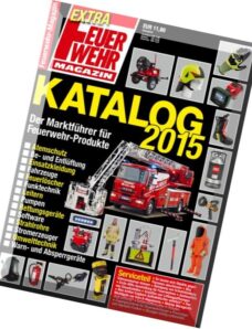 Feuerwehr Magazin Sonderheft Katalog 2015