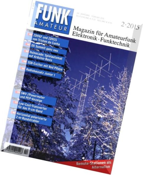 Funkamateur — Fachmagazin Februar 02, 2015