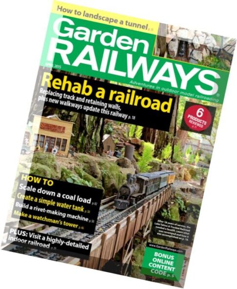 Garden Railways — April 2015