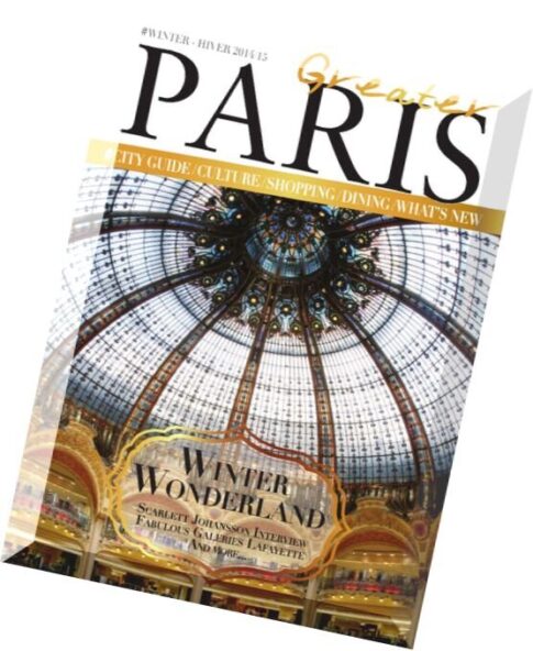 Greater Paris – Winter-Hiver 2014-2015