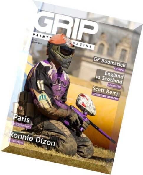 GRIP. Paintball Magazine — January 2015